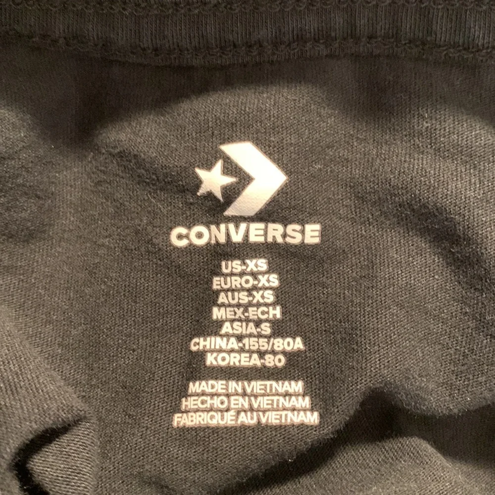 Converse Women’s Short Sleeve Tee Sirt - Picture 4 of 5